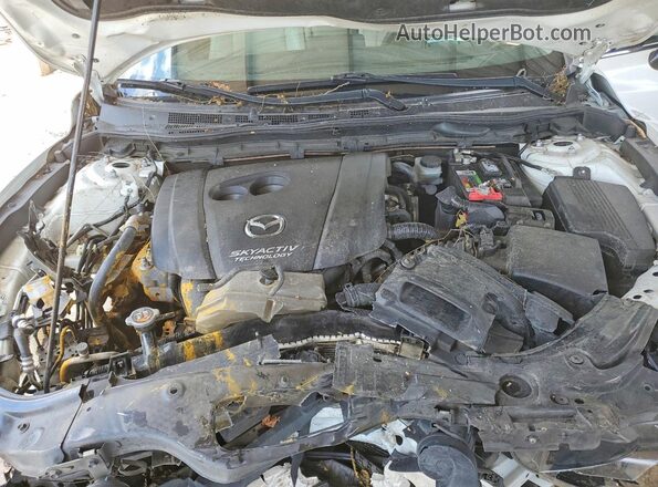 JM1GJ1W53G1451934 2016 MAZDA 6 White უკანა სალონის ხედი