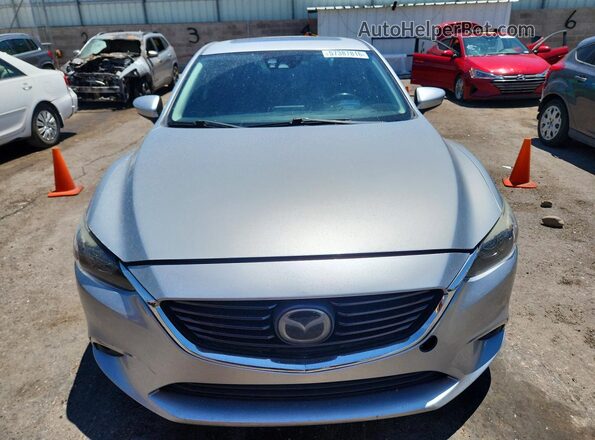 JM1GJ1W54G1437184 2016 MAZDA 6 Gray წინა ხედი