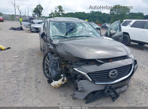 JM1GJ1W57G1413591 2016 MAZDA 6 Gray წინა ხედი
