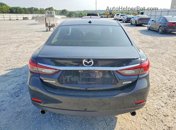 JM1GJ1W5XG1420583 2016 MAZDA 6 Black Widok z tyłu