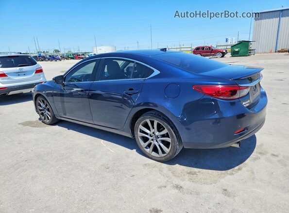 JM1GJ1W5XG1433706 2016 MAZDA 6 Blue უკანა მარცხენა