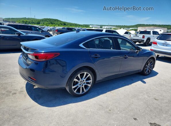 JM1GJ1W5XG1433706 2016 MAZDA 6 Blue უკანა მარჯვენა