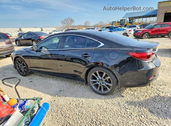 JM1GJ1W5XG1472490 2016 MAZDA 6 Black უკანა მარცხენა