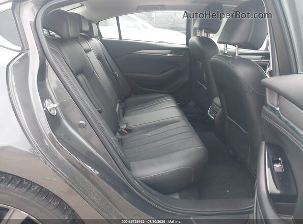 JM1GL1TY1J1330075 2018 MAZDA 6 Gray Vista de la etiqueta del VIN