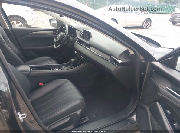 JM1GL1TY1J1330075 2018 MAZDA 6 Gray Vista interior delantera