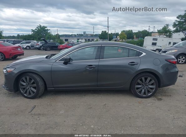 JM1GL1TY1J1330075 2018 MAZDA 6 Gray Vista interior de 360 grados