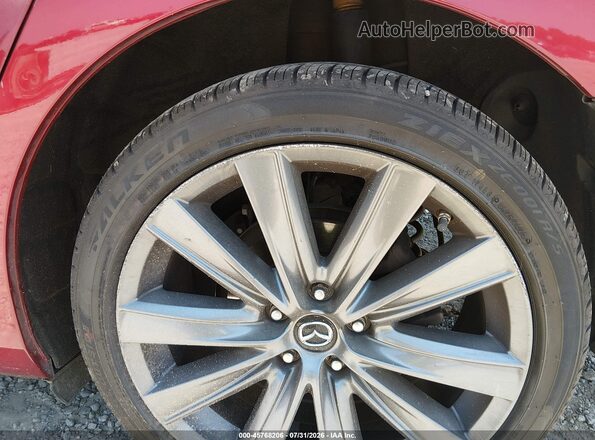 JM1GL1TY2J1301572 2018 MAZDA 6 Red წინა ხედი