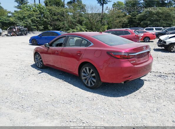 JM1GL1TY2J1301572 2018 MAZDA 6 Red უკანა მარცხენა