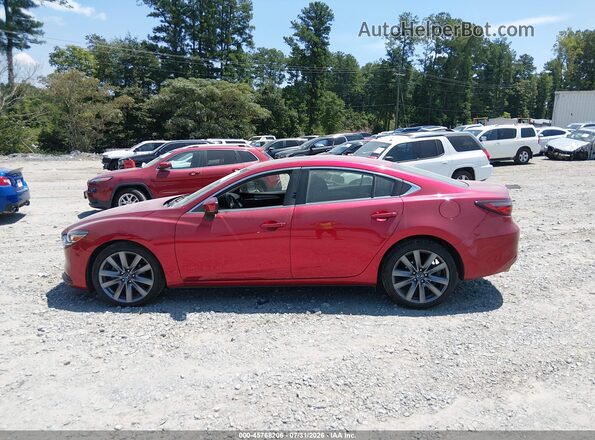 JM1GL1TY2J1301572 2018 MAZDA 6 Red სალონის 360-გრადუსიანი ხედი