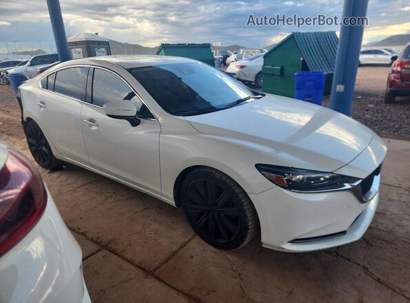 JM1GL1TY4J1301069 2018 MAZDA 6 White Передня права чверть