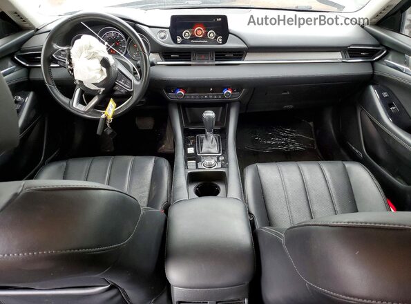 JM1GL1TY4K1502519 2019 MAZDA 6 Blue Vista del salpicadero