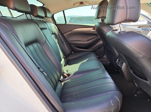 JM1GL1TY4M1609217 2021 MAZDA 6 Белый Вид задних сидений