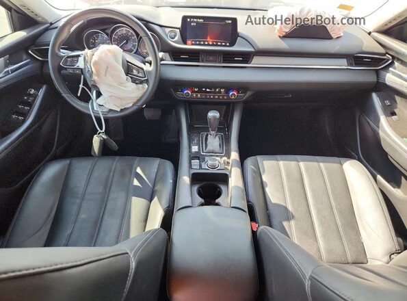 JM1GL1TY4M1609217 2021 MAZDA 6 Белый Вид панели приборов