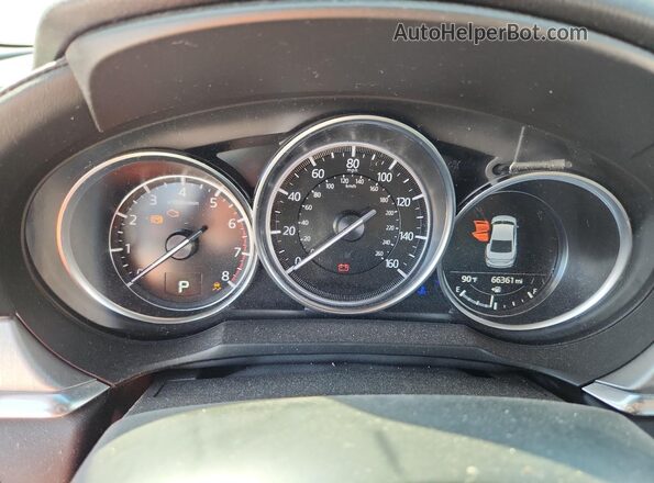 JM1GL1TY4M1609217 2021 MAZDA 6 Белый Вид щитка приборов