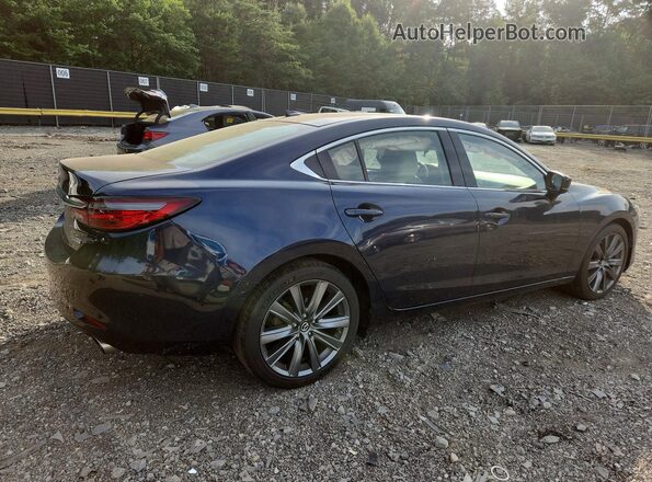 JM1GL1TY5J1303543 2018 MAZDA 6 Blue Հետևի աջ