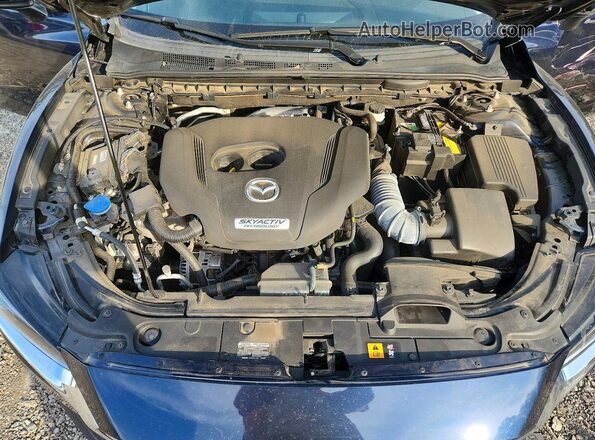 JM1GL1TY5J1303543 2018 MAZDA 6 Blue Սալոնի հետևի տեսք