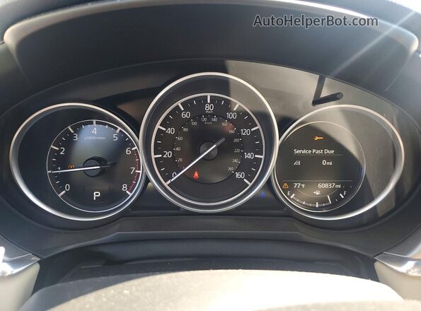 JM1GL1TY5J1303543 2018 MAZDA 6 Blue Սարքավորումների վահանակի տեսք