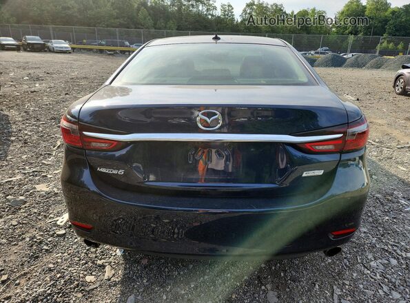 JM1GL1TY5J1303543 2018 MAZDA 6 Blue Հետևի տեսք