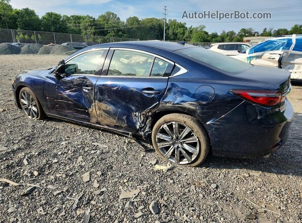 JM1GL1TY5J1303543 2018 MAZDA 6 Blue Հետևի ձախ