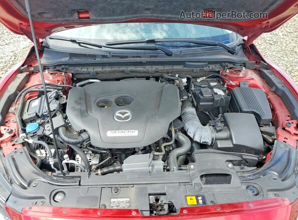 JM1GL1TY6J1327558 2018 MAZDA 6 Red Rear interior view