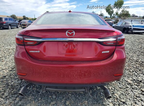 JM1GL1TY6J1327558 2018 MAZDA 6 Red Rear view