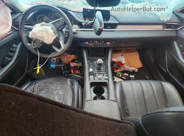 JM1GL1TY6J1329911 2018 MAZDA 6 Black Vista del salpicadero