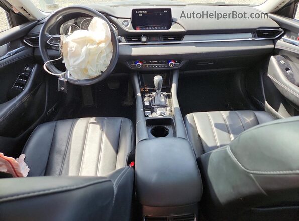 JM1GL1TY9M1600691 2021 MAZDA 6 Black Вид панелі приладів
