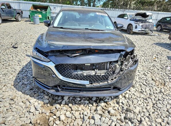 JM1GL1TY9M1600691 2021 MAZDA 6 Black Вид спереду