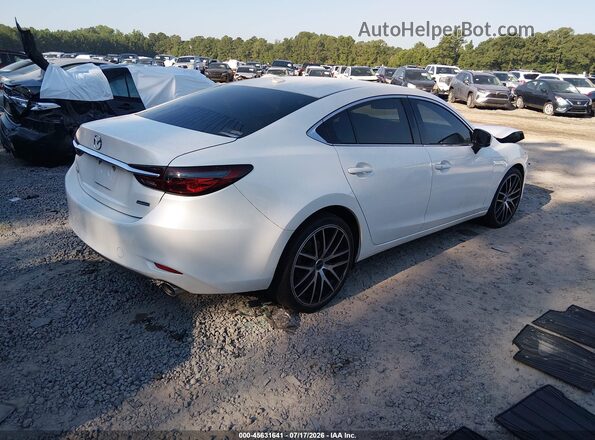 JM1GL1TYXJ1314991 2018 MAZDA 6 Белый Задняя правая четверть