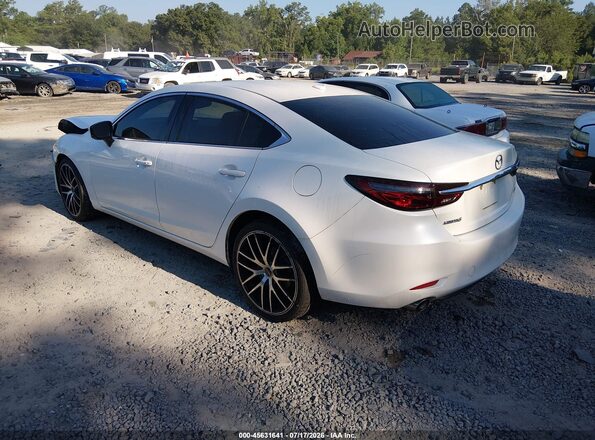 JM1GL1TYXJ1314991 2018 MAZDA 6 Белый Задняя левая четверть