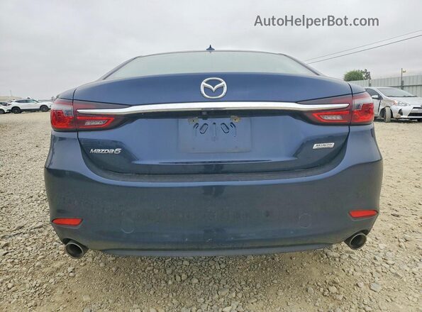 JM1GL1TYXJ1327613 2018 MAZDA 6 Синий Вид сзади