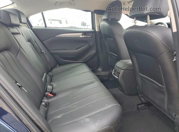 JM1GL1TYXJ1327613 2018 MAZDA 6 Синий Вид задних сидений