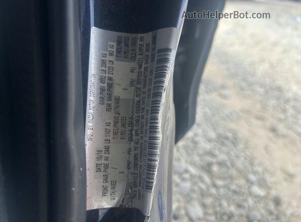 JM1GL1TYXJ1327613 2018 MAZDA 6 Синий Вид подкапотного пространства