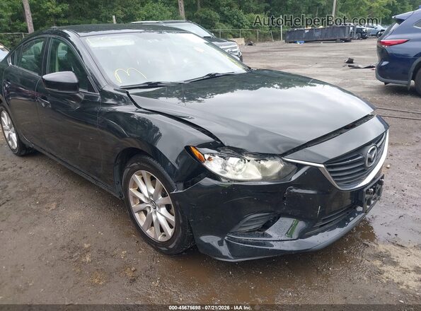 JM1GL1U50H1108237 2017 MAZDA 6 Black Widok z przodu