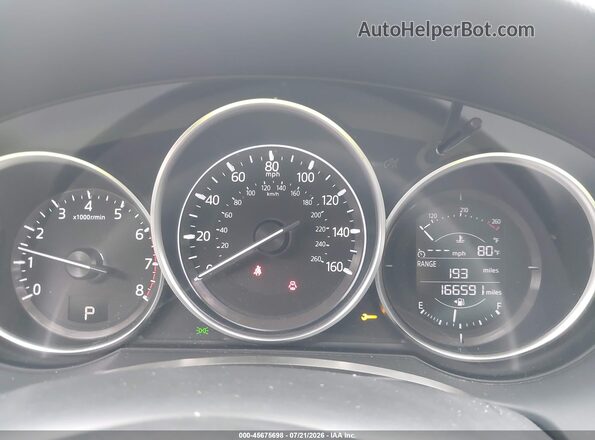 JM1GL1U50H1108237 2017 MAZDA 6 Black Widok tylnych siedzeń