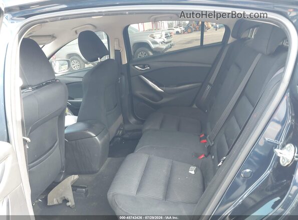 JM1GL1U53H1139191 2017 MAZDA 6 Dark Blue Vista de la etiqueta del VIN
