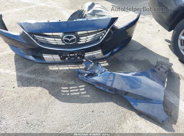 JM1GL1U53H1139191 2017 MAZDA 6 Dark Blue Vista del cuadro de instrumentos