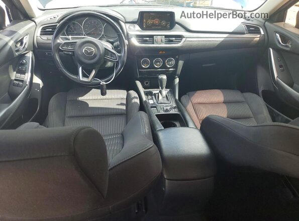 JM1GL1U53H1149431 2017 MAZDA 6 Синий Вид панели приборов