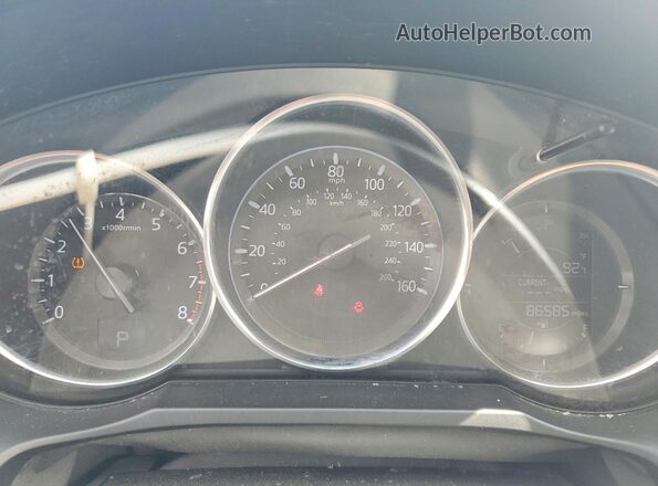 JM1GL1U53H1149431 2017 MAZDA 6 Синий Вид щитка приборов