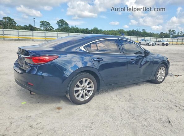 JM1GL1U53H1149431 2017 MAZDA 6 Синий Задняя правая четверть