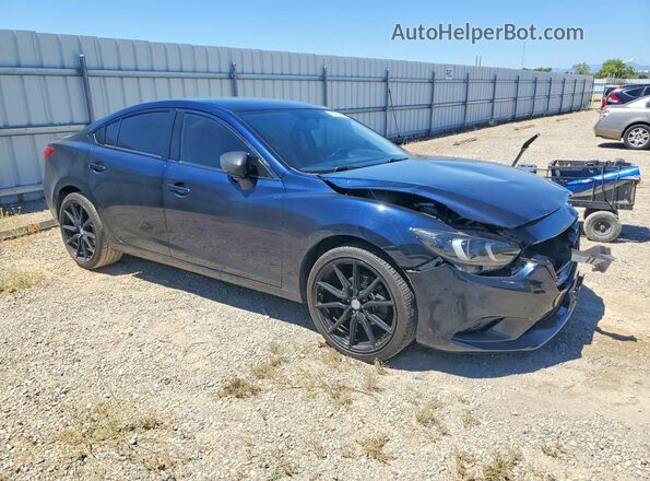 JM1GL1U55H1108394 2017 MAZDA 6 Blue Առջևի աջ