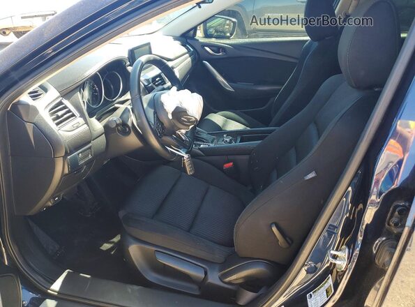 JM1GL1U55H1108394 2017 MAZDA 6 Blue Սալոնի դիմացի տեսք