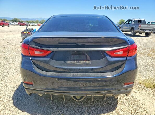 JM1GL1U55H1108394 2017 MAZDA 6 Blue Հետևի տեսք