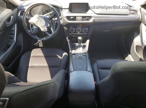 JM1GL1U55H1143095 2017 MAZDA 6 White Առջևի վահանակի տեսք