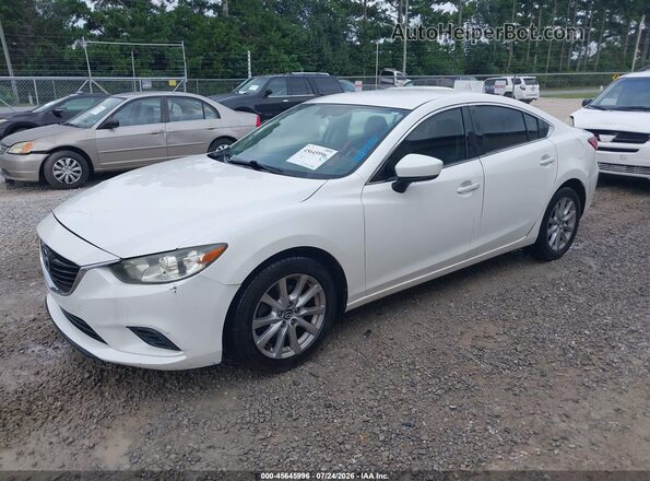 JM1GL1U55H1151763 2017 MAZDA 6 White Front left