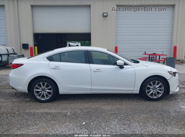JM1GL1U55H1151763 2017 MAZDA 6 White Rear interior view