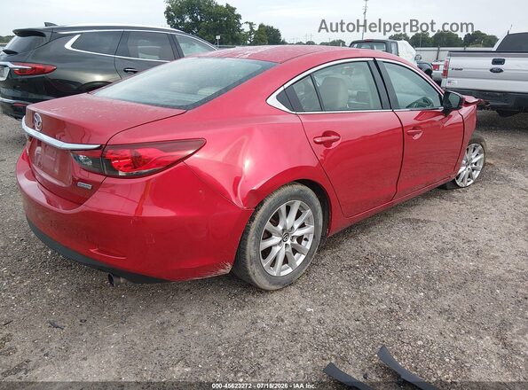 JM1GL1U56H1128170 2017 MAZDA 6 Red Tył prawy