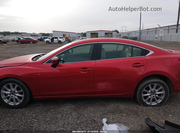 JM1GL1U56H1128170 2017 MAZDA 6 Red 