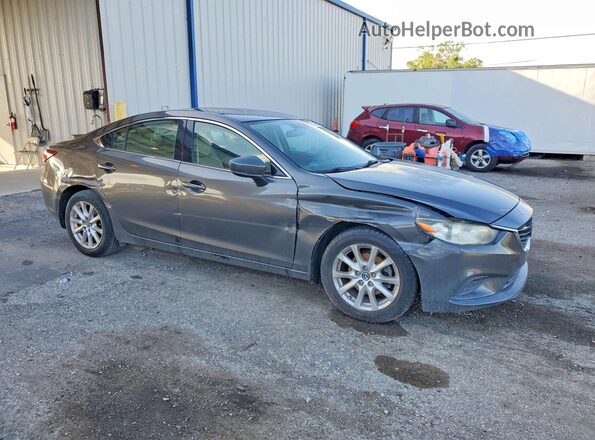 JM1GL1U57H1121308 2017 MAZDA 6 Gray Przód prawy
