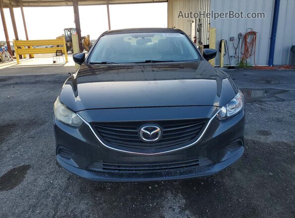 JM1GL1U57H1121308 2017 MAZDA 6 Gray Widok z przodu